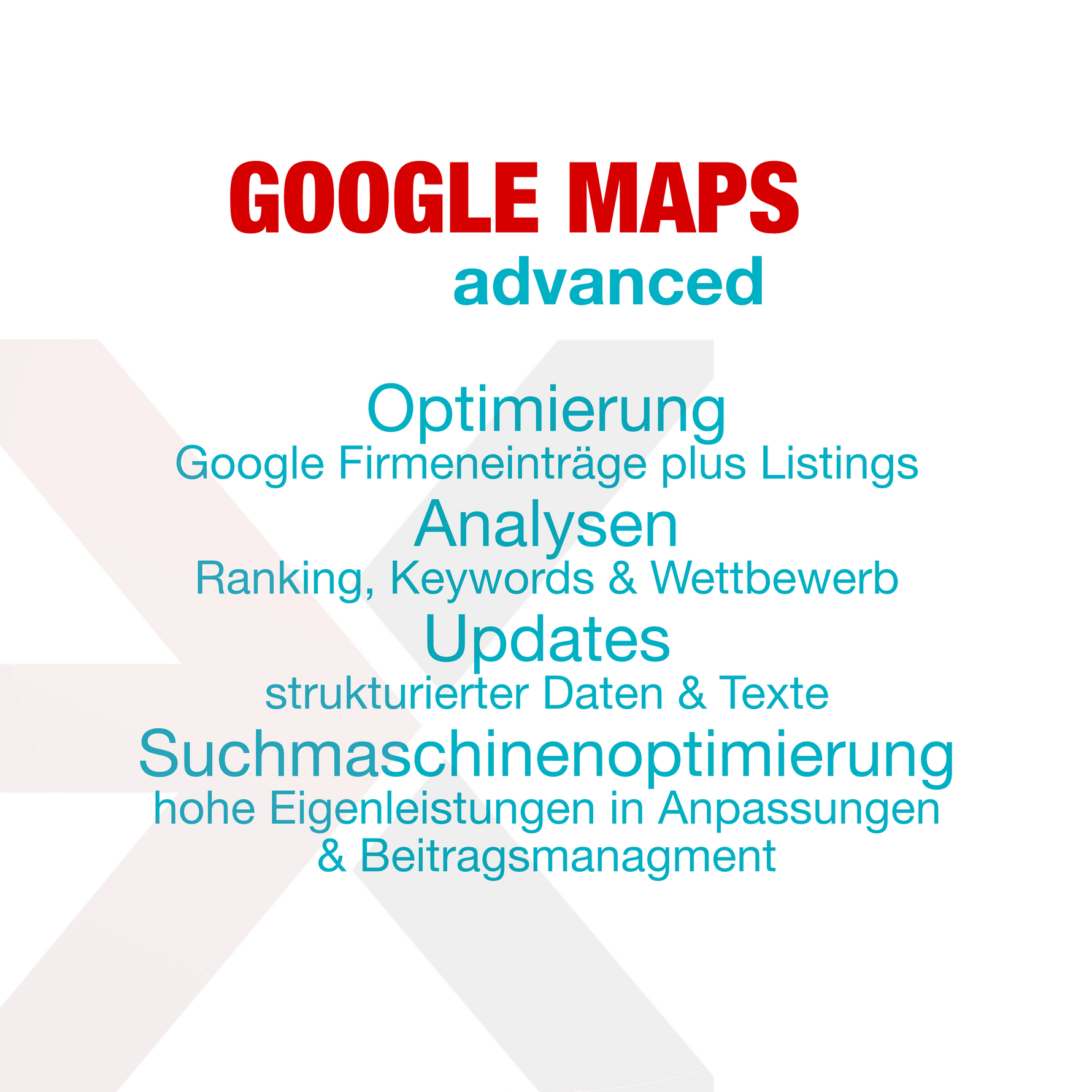 Google Maps Optimierung für Einzelunternehmer