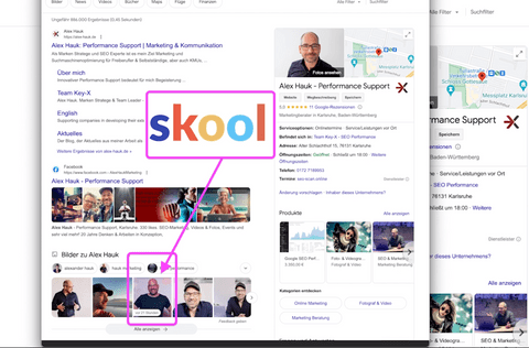 Skool ist SEO-relvant